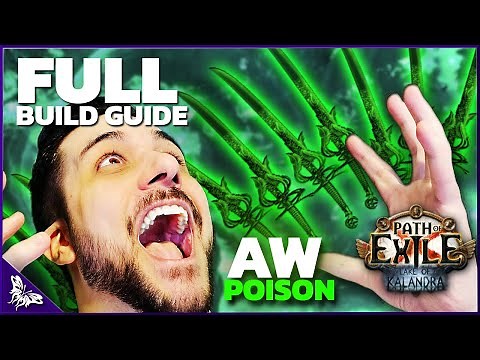 MY FAVOURITE BUILD OF ALL TIME - Poison Animate Weapon | Path of Exile Build Guide 3.19