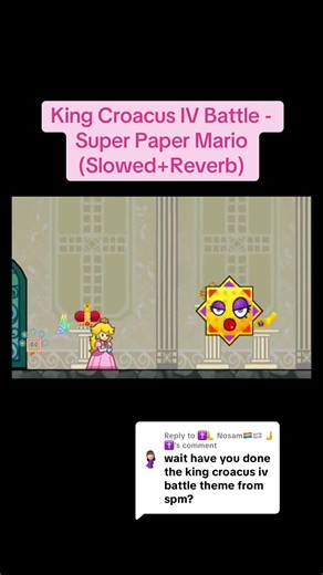 King Croacus IV Battle Theme - Super Paper Mario Remix