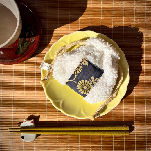 Mini Upcycled Kimono Onigiri Pouch – Japanese Kimono Fabric Rice Ball Bag / Handmade Drawstring Bag / Eco Recycled Reclaimed Gift - Etsy