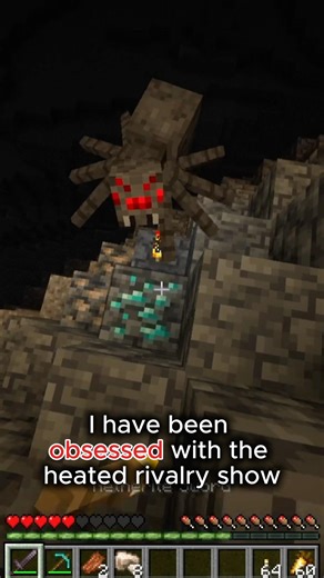 Coping with Heated Rivalry withdrawals by playing Minecraft 😅 #minecraft #booktok