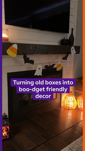33K views · 329 reactions | Easy craft alert! Leftover FedEx boxes make the best budget-friendly Halloween decorations 驪 #DIY #Crafts #HomeDecor #HalloweenDecor | FedEx | Facebook