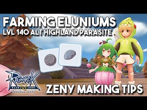 FARMING ELUNIUMS USING LVL 140 ALT (CHILL FARMING) - RAGNAROK MOBILE