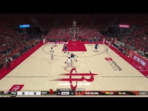 Houston Rockets real arena sounds in NBA2k