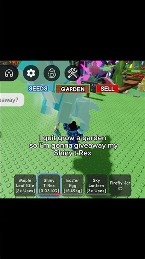 T Rex Giveaway! #roblox