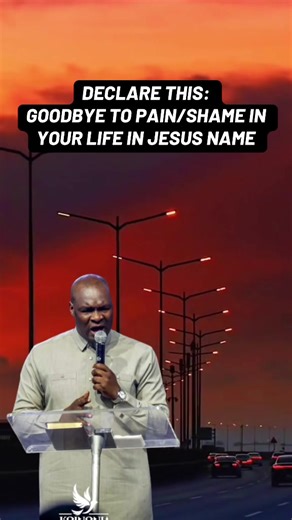 DECLARE THIS: GOODBYE TO PAIN/SHAME IN YOUR LIFE IN JESUS NAME : : #apostlejoshuaselman #morning #prayer #pain #goodbye