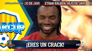 1.5M views · 33K reactions | 藍 ¿Parecerse a Vinicius? Sí. ¿A su padre? Eso ya no. Ethan, hijo de Javi Balboa, es un auténtico crack #ElChiringuitoDeMega. | El Chiringuito TV | Facebook