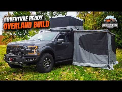 You Have to See This Ford Raptor Overland Build | James Baroud Tent | AutoExpedition Ohio