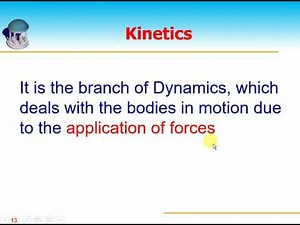 Engineering Dynamics Ch-1 Lect-1