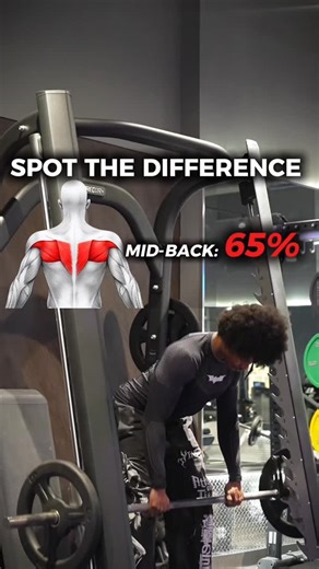 Workout Form & Muscle Growth | Smith machine row form improves mid back activation and back development by targeting the rhomboids, middle traps, and upper lats,... | Instagram