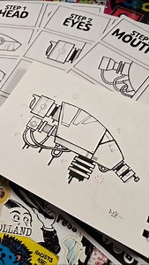 116 reactions · 6 comments | Todays drawing tutorial shows you how to use the prompt cards in my latest activity pack to draw a Godtail robot. | Doodle with Korp | Facebook