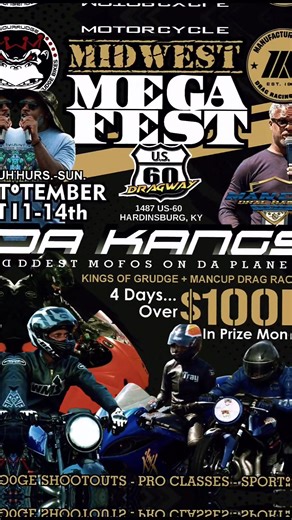 We On Tour! Woooooo! KOG Mancup! Next Stop... US 60 Dragway Sept. 11th-14th | Kings of Grudge