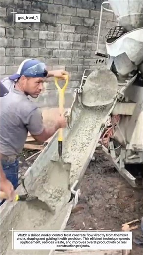 Incredible Concrete Pouring Skills! Fast & Precise Construction Work On Site