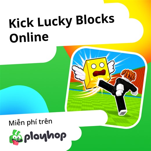Kick Lucky Blocks Online: Chơi trực tuyến miễn phí trên Playhop