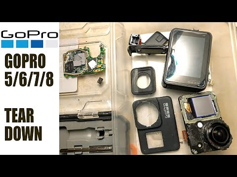 📸 HOW TO TEARDOWN A GOPRO 7 BLACK FOR REPAIR OR REPLACEMENT PARTS. APPLICABLE FOR GOPRO 5/6/7/8 👍
