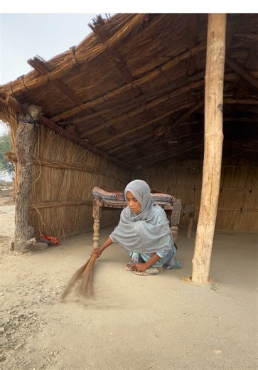 Morning Cleaning Routine in the Village