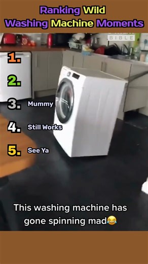 Ranking Wild Washing Machine Moments #washingmachine #wild,