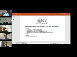 HbbTV Webinar: Web Assembly and HbbTV - Unlocking New Possibilities