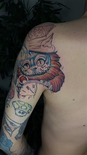 Alice in wonderland tattoo #tattoo #tattooartist #keşfet