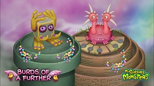 28 reactions · 12 comments | The Tuesday two-some of Rare Noggin and Epic Quibble are here to buy or breed! What do this Single-Element Rare and Double-Element Epic have that makes them the perfect couple for today's Burds of a Further feature?樂 | My Singing Monsters | Facebook