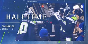 First half in the books in Seattle! | Seattle Seahawks