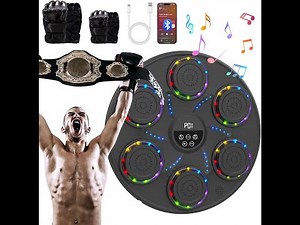 Smart Music Boxing Machine Review – Fun Home Workout for Adults & Kids!