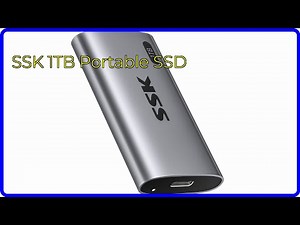 REVIEW (2025): SSK 1TB Portable SSD. ESSENTIAL details.