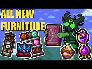 ALL Furniture Sets Added in 1.4.5! | Terraria