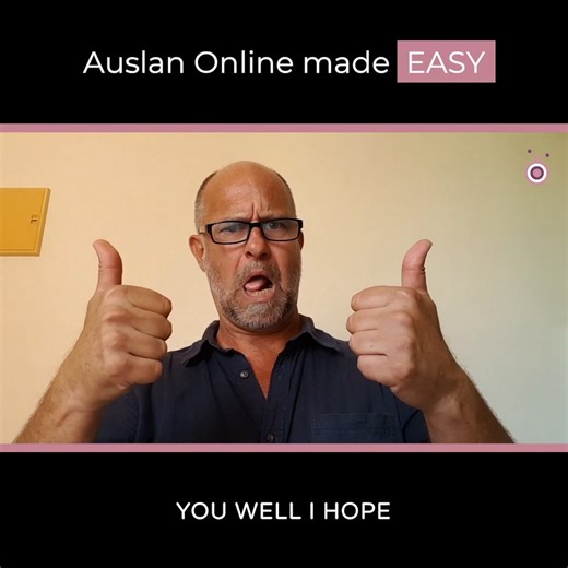 2.6K views · 46 reactions | Today, our deaf presenter showed you how to sign “You well I hope” from our Greetings videos featured inside our Members’ Club program. Remember, the key to learning how to sign is PRACTISE! 珞 Go ahead. Have fun in signing these words  | Auslan Online | Facebook