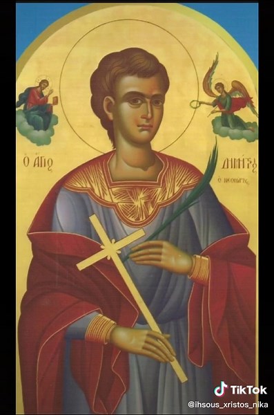 Απολυτίκιο Αγίου Δημητρίου #orthodoxlife #fyp #greece #religion #jesus #jesusloves #☦️ #orthodox #amen#serbia#russia