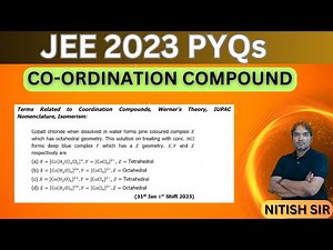 Cobalt chloride when dissolved in water forms pink coloured complex X which has octahedral geometry