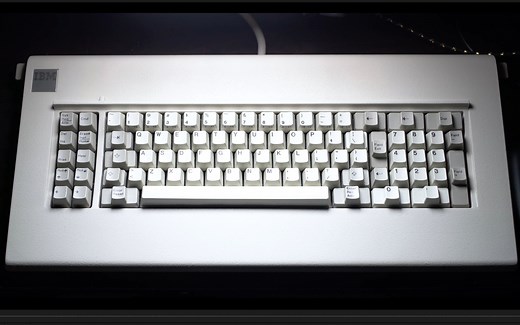 IBM 5291 "大脚怪" (1984) 电容屈蹲弹簧打字声音