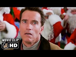 JINGLE ALL THE WAY Clip - Santa Fight (1996) Arnold Schwarzenegger
