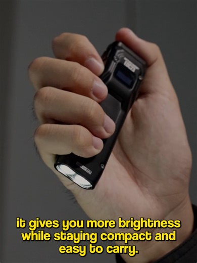 Not sure which EDC flashlight to get? The EDC23 is the balanced, everyday option most people won’t regret. It's simple, practical, and easy to carry. #NitecoreEDC23 #EDCFlashlight #GearAdvice #FlashlightReview