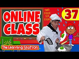 Online Class #37 for Kids  Skip Count  Brain Breaks  Counting Song by The Learning Station - Videos For Kids