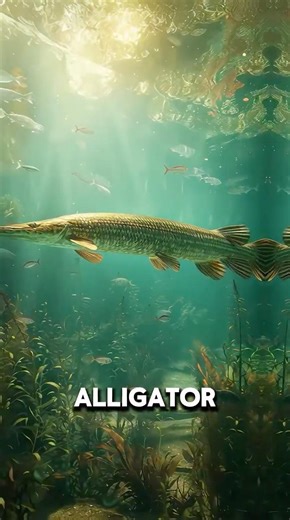 Facts about Alligator Gar that people usually don't know 😮| #facts #viralshorts #animals