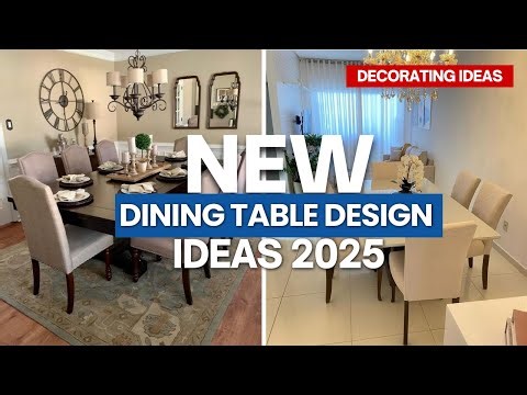 Dining table design for New 2025 | Wood Dining table | Dining table Decorating Ideas Dining rooms