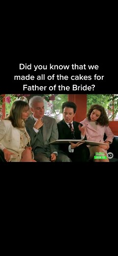 Father of the Bride Cake Scene in the 90s