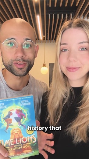 Ready to jump into a wild time-travel adventure? ⏳🦁 Krystal Sutherland and Martin Seneviratne, the authors of TIME LIONS AND THE CHRONO-LOOP, are here with three reasons this time-travel caper belongs on your tween's bookshelf. | Penguin Kids