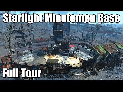 Fallout 4 Settlement Tour: Starlight Military Base