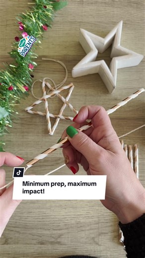 ✨ A simple star craft that looks so impressive. Using string and paper straws, this quick activity is perfect for busy parents who want a beautiful, low-effort win. Great for after-school creativity, weekend crafting or a calm Christmas holiday activity. It’s minimal mess, maximum impact! #TwinklParents #KidsCraftIdeas #EasyCraftsForKids #SimpleDIY #StarCraft