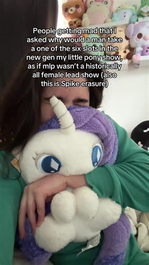 If one person questioning why a historically female lead cartoon is making room for a male lead then you clearly don’t care about women’s history 😭🫵 or current events #mlp #mylittlepony #cartoon