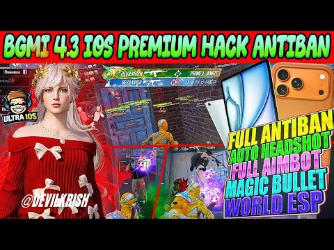 bgmi ios hack 4.3 free |how to hack bgmi ios 4.3 |skin hack bgmi ios | iPad And IPhone ios hack free