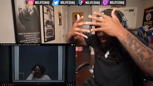 啊喷反应Clipse新歌的MV ｜ Clipse - Chains & Whips