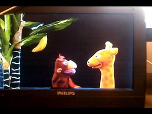 Baby's First Moves (2009) Bluebird Pulls Mimi The Monkey & Baby Beethoven The Giraffe Reach A Banana