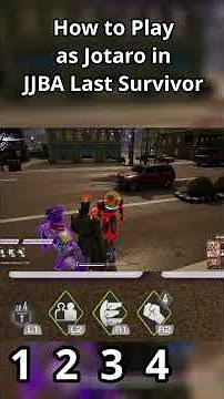 How to Play as Jotaro in JJBA Last Survivor