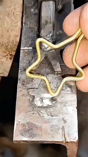 Clever Metalworking Hack Making Custom Jig To Shape Wire Star