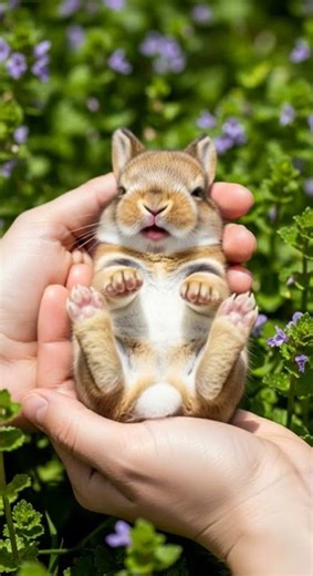 Baby Bunny Squeaks Cute Moments You Must See #rabbit #aigenerated #pets