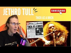 JETHRO TULL REACTION | Thick As A Brick | #reactionvideo #thickasabrickreaction #music
