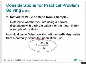 6.4 Central Limit Theorem notes Part 1