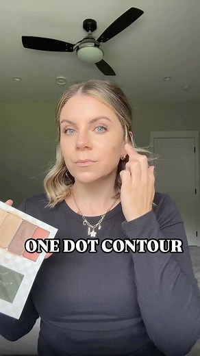 New to contour? Try this easy one dot method, you cannot screw it up! Contour is going to slim the face and make those cheekbones POP Follow for more easy makeup tips! #creamcontour #seintmakeup #seintbeauty #makeuptipsforbeginners #makeupover30 #makeupformoms #contourtutorial #contourpalette #contourandhighlight | Nikole Hennessy | Facebook